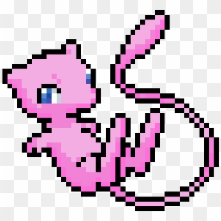 Mew - Pokemon Pixel Art Mew Clipart