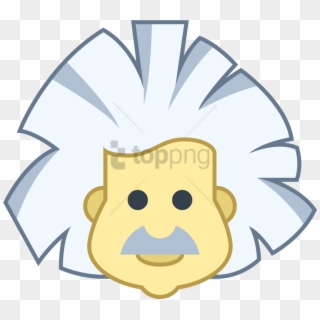 Free Png This Looks Like Einstein's Beautiful Face - Cartoon Clipart