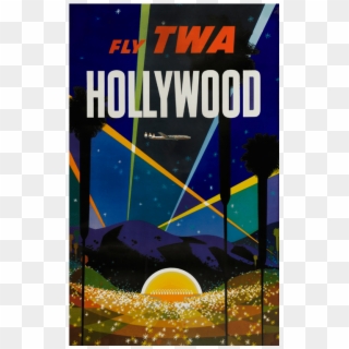 21 Aug Air Po 021 Twa Hollywood - Mid Century Modern Twa Posters Clipart