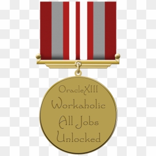 Work A Holic Medal Photo Workaholic-medal - Medal Clipart