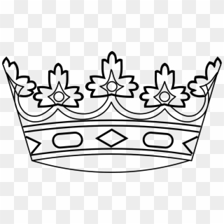 King Crown Royalty Royal Queen Png Image - Clip Art Black And White Crown Transparent Png