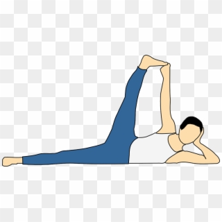 Yoga Exercise Exercising Body Png Image - Anantasana Yoga Clipart