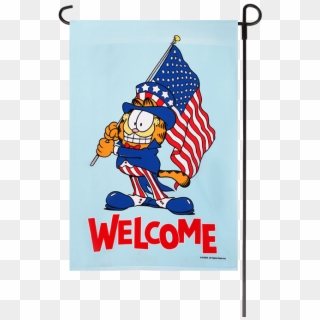 Patriotic Garfield Clipart