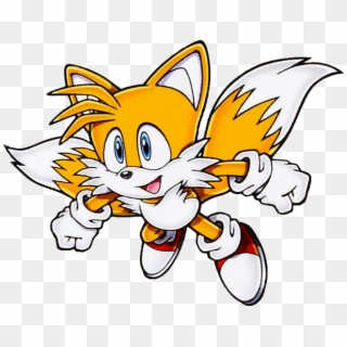 Sth 2d Tails Fly - Cartoon Clipart