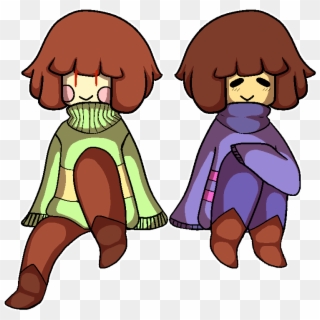 Frisk Drawing Male - Cartoon Clipart