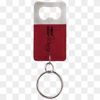 Red Bottle Opener Keychain With Custom Laser Engraving - Keychain Clipart