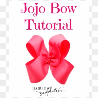 Learn How To Make A Jojo Siwa Hair Bow With This Hair - Human Action Clipart