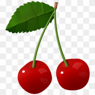 Cherries * Fruit Clipart, Food Clipart, Fruit And Veg, - Fruit Clip Art Cherry - Png Download