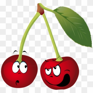 Fruit Clipart Cherry, Fruit Cherry Transparent Free - Png Download