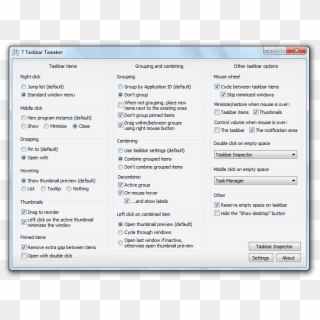 Enter Image Description Here - Windows 7 Taskbar Tweaker Clipart