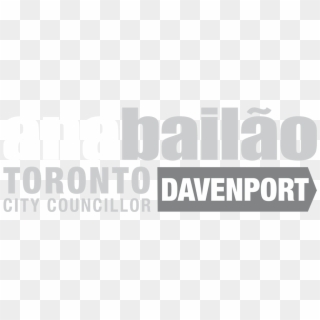 Councillor Ana Bailão - Black-and-white Clipart