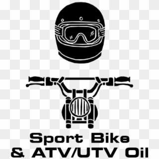 Sport Bike & Atv Oil - Graphic Design Clipart