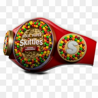 The One Of A Kind Skittles Dispensing Championship - Skittles Gold Clipart