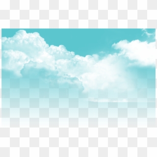 Blue And Clouds Sky White Cloud Clipart - Sky Clipart - Png Download