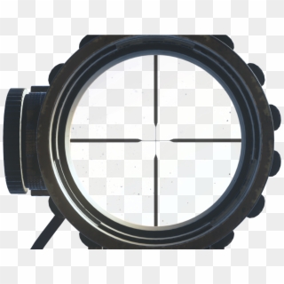 Mors Scope Overlay Aw - Sniper Aiming Down Sights Clipart