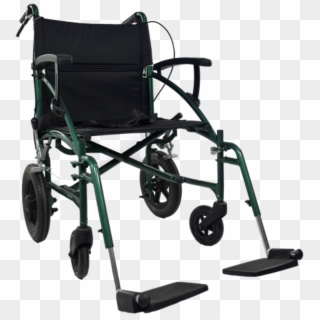 Aml Green Lightweight Transit Wheelchair - Aspire Lite Transit Wheelchair Clipart