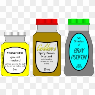 Condiment Food Humor Jar Png Image - เครื่องปรุง Png Clipart
