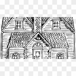 Victorian House Clip Art - Png Download