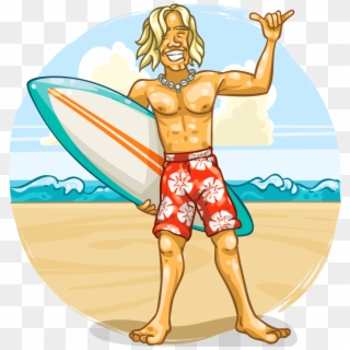 Picture Free Stock Item Detail Itembrowser Surfs Up - Surfer Dude Cartoon Clipart