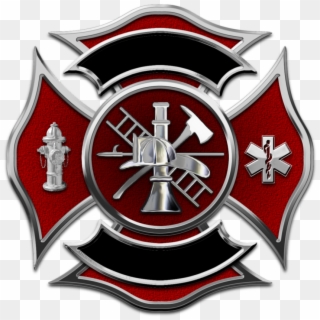 Maltese Cross Png Vector Library - Firefighter Logo Clipart
