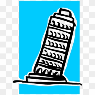 Leaning Tower Of Pisa - Food Clipart