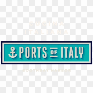Ports Of Italy - Signage Clipart