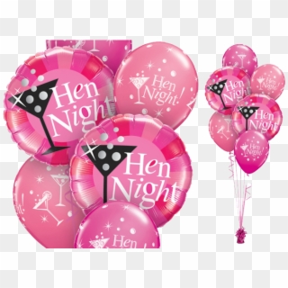 Cheap Party Supplies - Hen Party Balloon Display Clipart