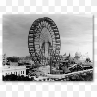 Drawn Ferris Wheel Chicago World - First Ferris Wheel Clipart