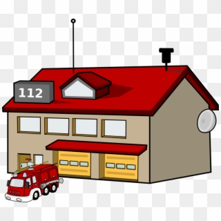 Fire Station Clipart - Png Download