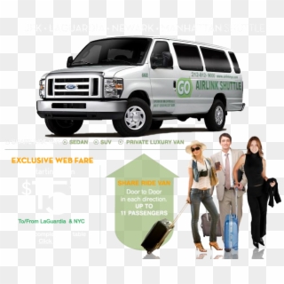 Go Airlink Nyc Jfk - Ford E 350 2018 Clipart