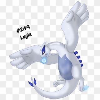 #249 Lugia - Cartoon Clipart