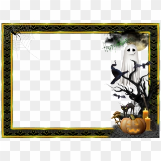 Resultado De Imagen Para Marcos Para Halloween - Halloween Png Frames Clipart
