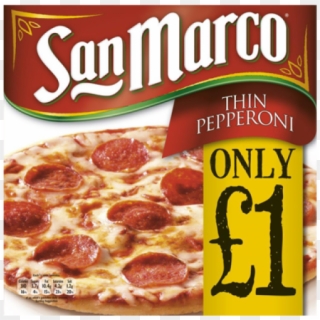 San Marco Thin Pep - San Marco Pizza Clipart