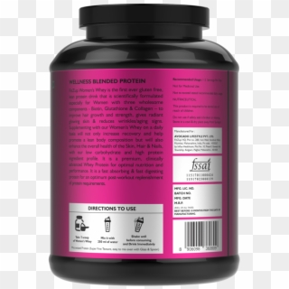 Women's Whey Fitzup - Strawberry Clipart