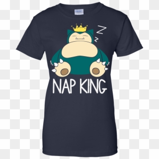 Image 918px Nap King Pokemon Snorlax Sleep T Shirts, - Snorlax King Nap Shirt Clipart