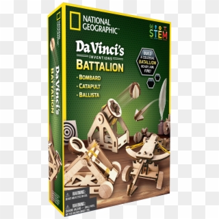 National Geographic Da Vinci's Inventions Battalion Clipart