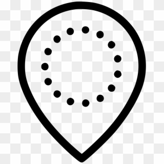 Location Gps Map Marker Comments - Dots Spiral Clipart