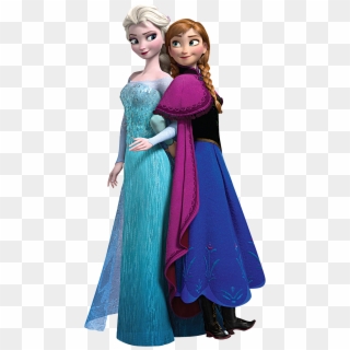 Tons Of Free Clip Art And Birthday Party Stuff Disney - Anna And Elsa - Png Download