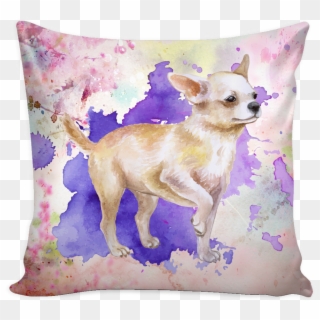 Chihuahua Throw Pillows Chihuahua Embroidery - Pitbull Yoga Clipart