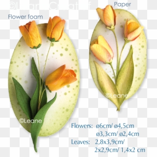 Picture Of Clear Stamp 3d Flower Tulip - Acianthera Luteola Clipart