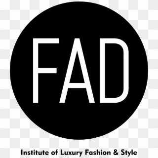 Fad Institute Of Luxury Fashion & Style Logo - Emblem Clipart