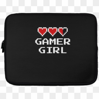 Gamer Girl Video Game Laptop Sleeve - Luggage And Bags Clipart