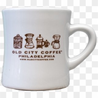 Old City Coffee Diner Mug - Coffee Cup Clipart