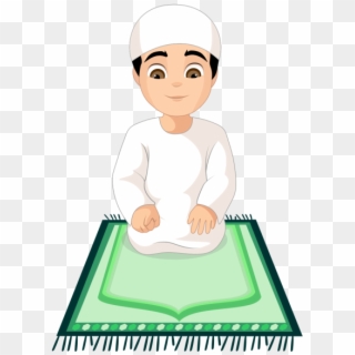 Prayer Vector Doa - Muslim Boy Png Clipart