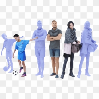 Posed 3d People - 3d People Vk Clipart