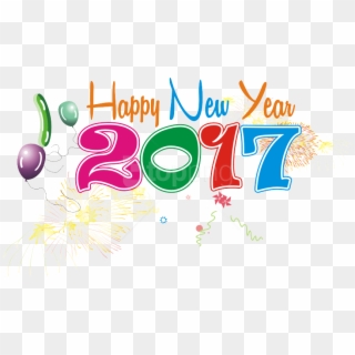 2017 New Year Png - Graphic Design Clipart