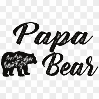 Papa Bear - Grizzly Bear Clipart