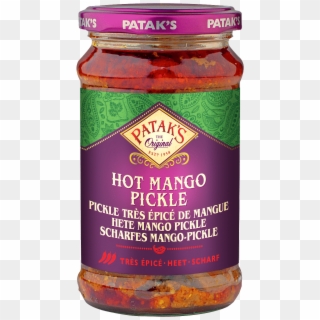 Pataks Hot Mango Pickle 250 Ml - Patak Clipart