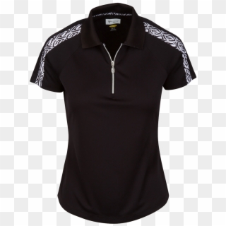 Black - Polo Shirt Clipart