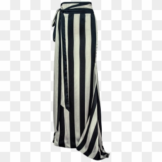 Moda Zeta Estefania Striped Satin Skirt - Tennis Skirt Clipart